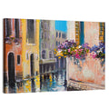 Venice Canal with Flower Boxes Wall Art