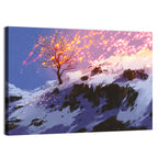 Bare Tree in Winter Wall Art