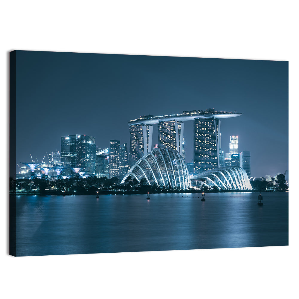 Singapore Marina Bay Skyline Wall Art