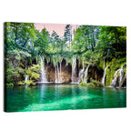 Plitvice Lakes Waterfalls Wall Art