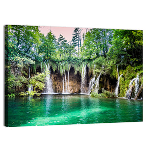 Waterfalls In Plitvice Lakes Wall Art