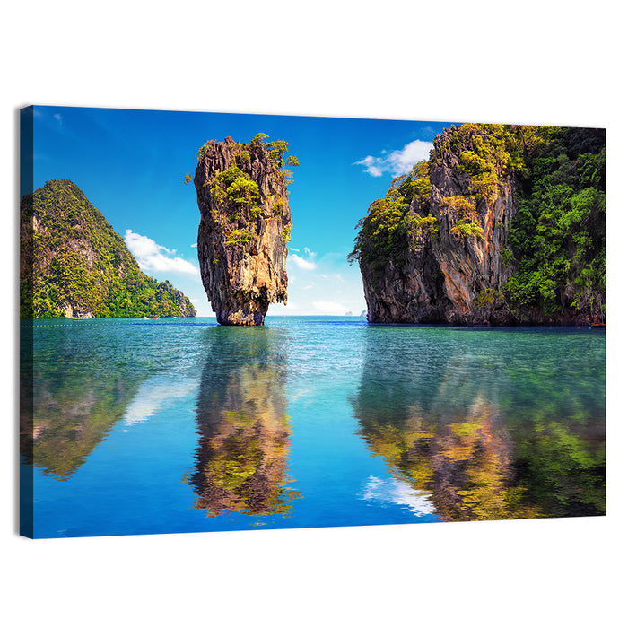 James Bond Island, Phang Nga Wall Art as a canvas print