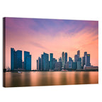 Marina Bay Singapore Skyline Wall Art