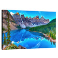 Moraine Lake Sunrise Reflection Wall Art