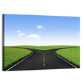 Forked Road Wall Art