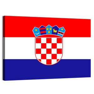 Flag Of Croatia Wall Art