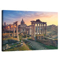 Roman Forum at Sunset Wall Art