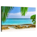 Tropical Island in Maldives Wall Art