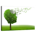 Memory Loss Tree Profile Wall Art