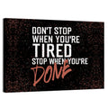 Distressed Motivational Quote Wall Art