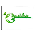 Earth and City Eco Concept Wall Art