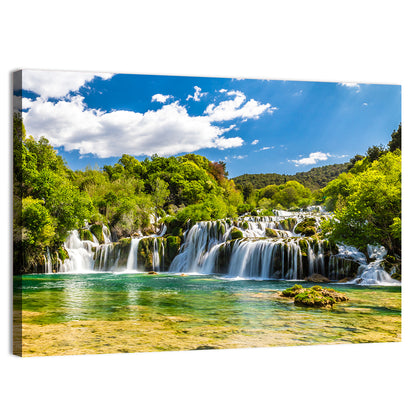 Skradinski Buk Waterfall  Wall Art