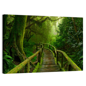 Deep Jungle In Nepal Wall Art