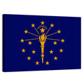 Indiana State Flag Graphic Wall Art