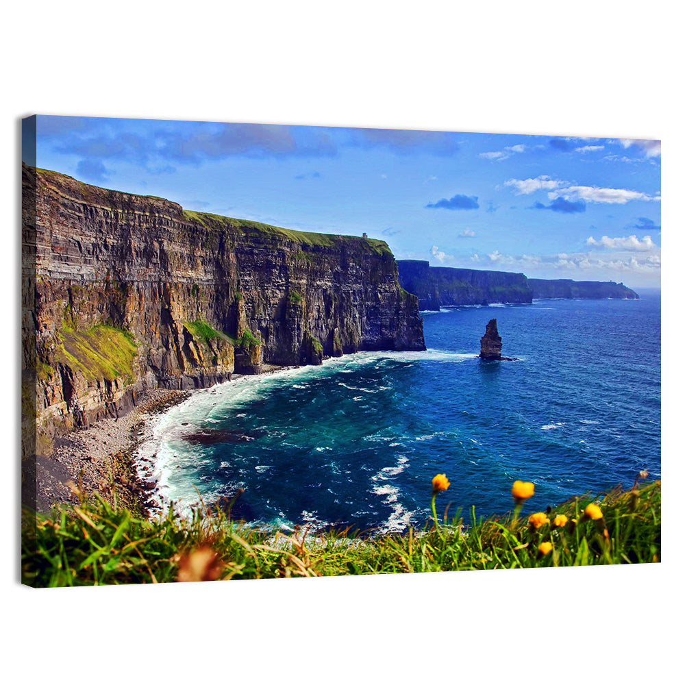 Cliffs of Moher, Lahinch Ireland Wall Art, canvas print, landscape