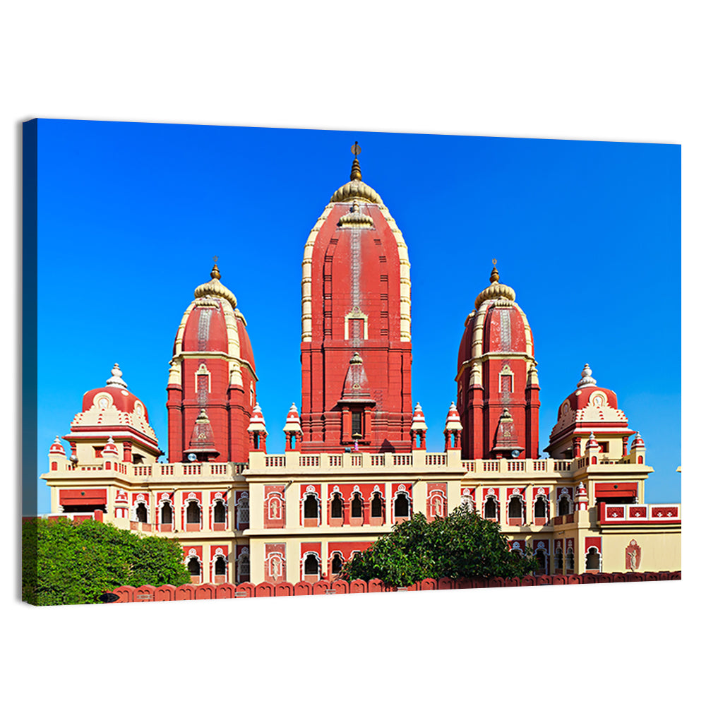 Laxminarayan Temple, New Delhi Wall Art, canvas print, landscape