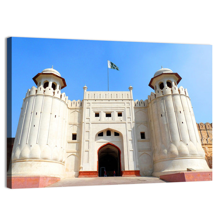 Alamgiri Gate, Lahore Fort Wall Art as a canvas print