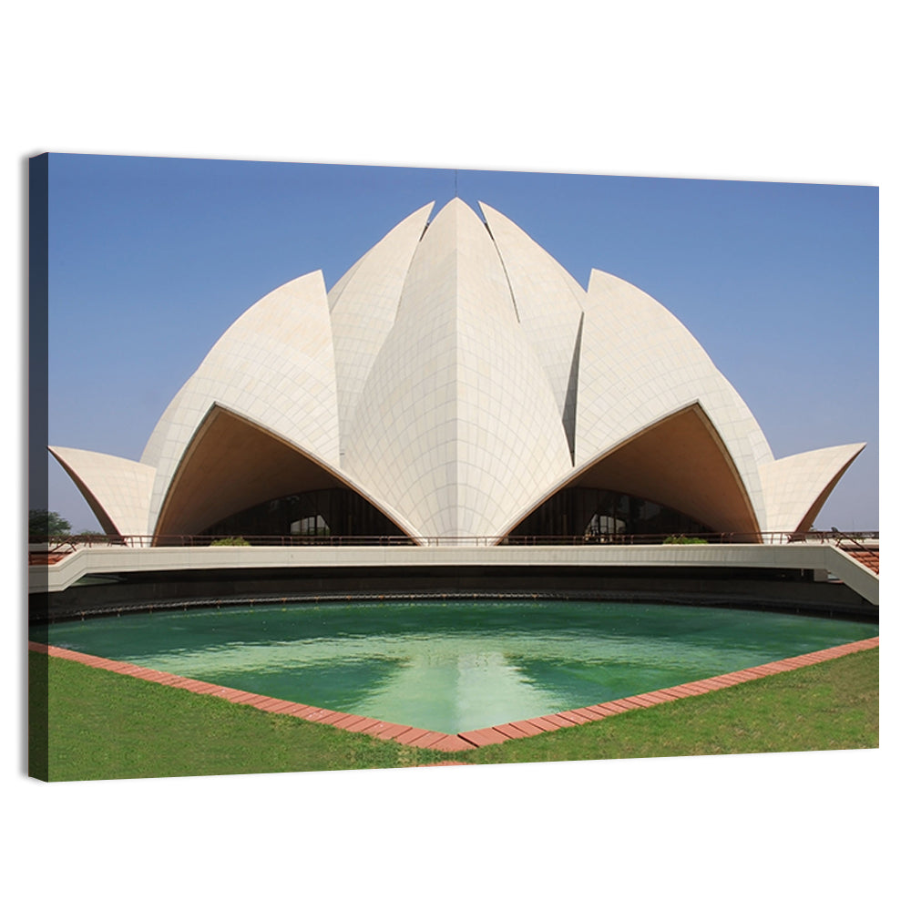 Lotus Temple New Delhi Wall Art