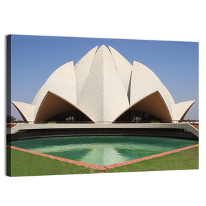 Delhi Lotus Temple Wall Art