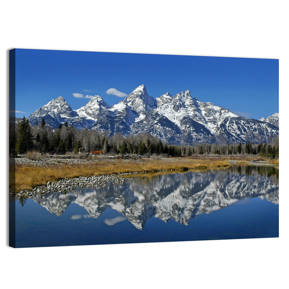 Teton Mountain Range Wall Art