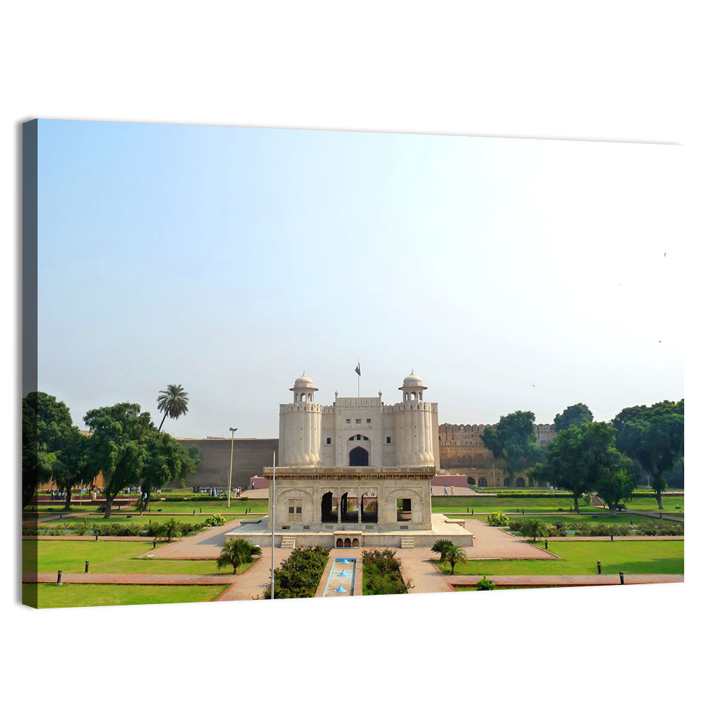 Exterior View of Lahore Fort Wall Art