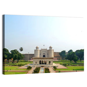 Exterior View of Lahore Fort Wall Art