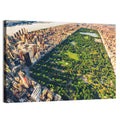 Manhattan Aerial Over Central Park Wall Art