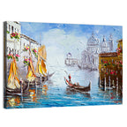 Venetian Canal Watercolor Wall Art