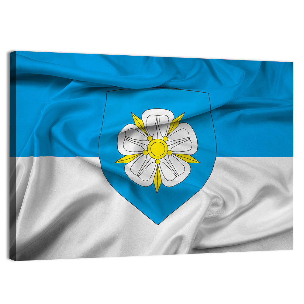 Viljandi Flag Wall Art, canvas print, landscape