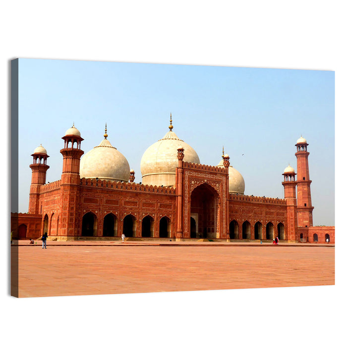 Badshahi Mosque, Lahore Wall Art as a canvas print