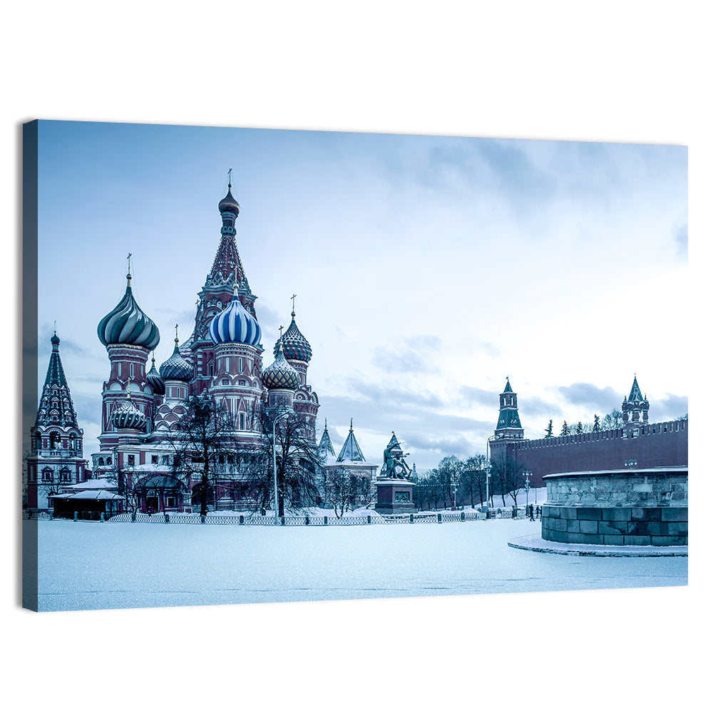 Saint Basil's Cathedral, Moscow Wall Art, canvas print, landscape