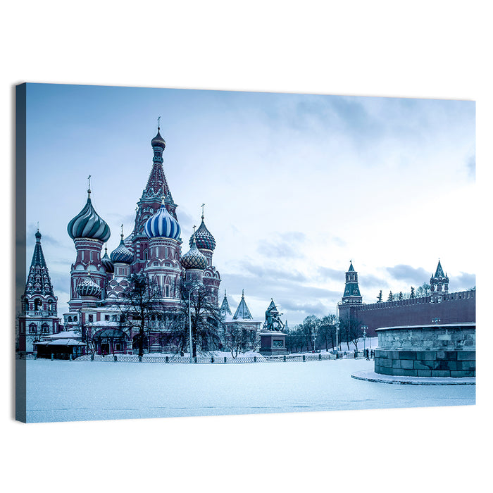 Saint Basil's Cathedral, Moscow Wall Art as a canvas print