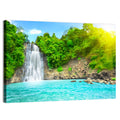 Dambri Waterfall Turquoise Pool Wall Art
