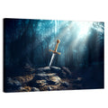 Enchanted Sword in the Stone Wall Art