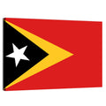Timor-leste National Flag Wall Art