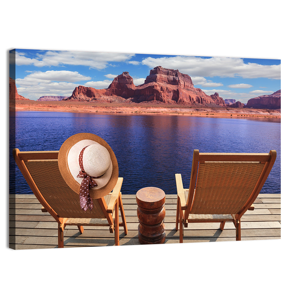 Lake Powell Dock View Wall Art