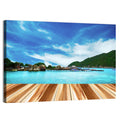 Nang Yuan Island Dock View Wall Art