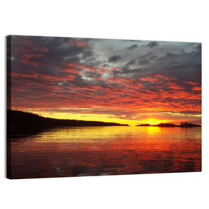 Lake Athabasca Sunset Wall Art