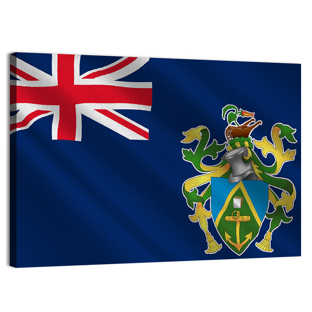 Pitcairn Islands Flag Wall Art