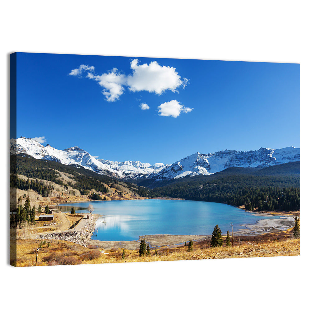 Colorado Rocky Mountain Lake Wall Art