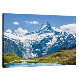 Schreckhorn Peak In Switzerland Wall Art