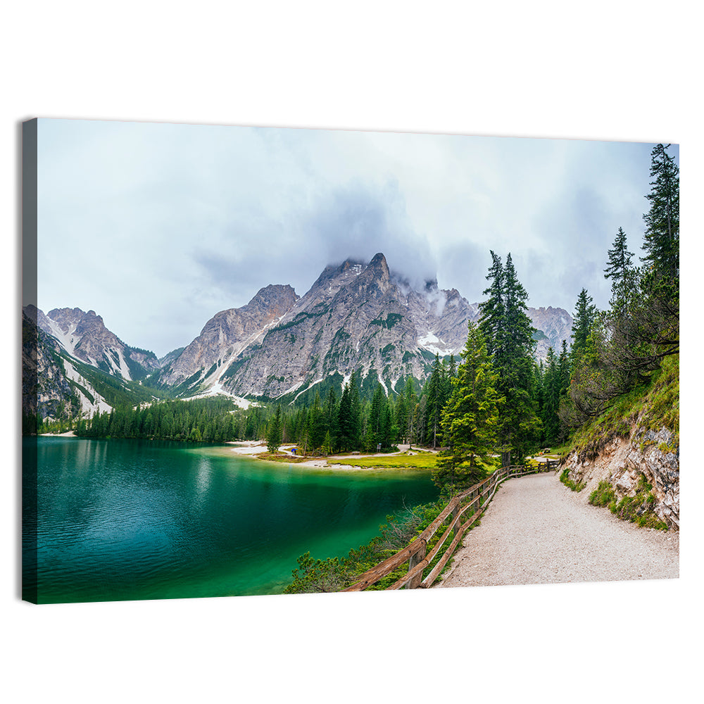 Lago Di Braies, Dolomites Wall Art
