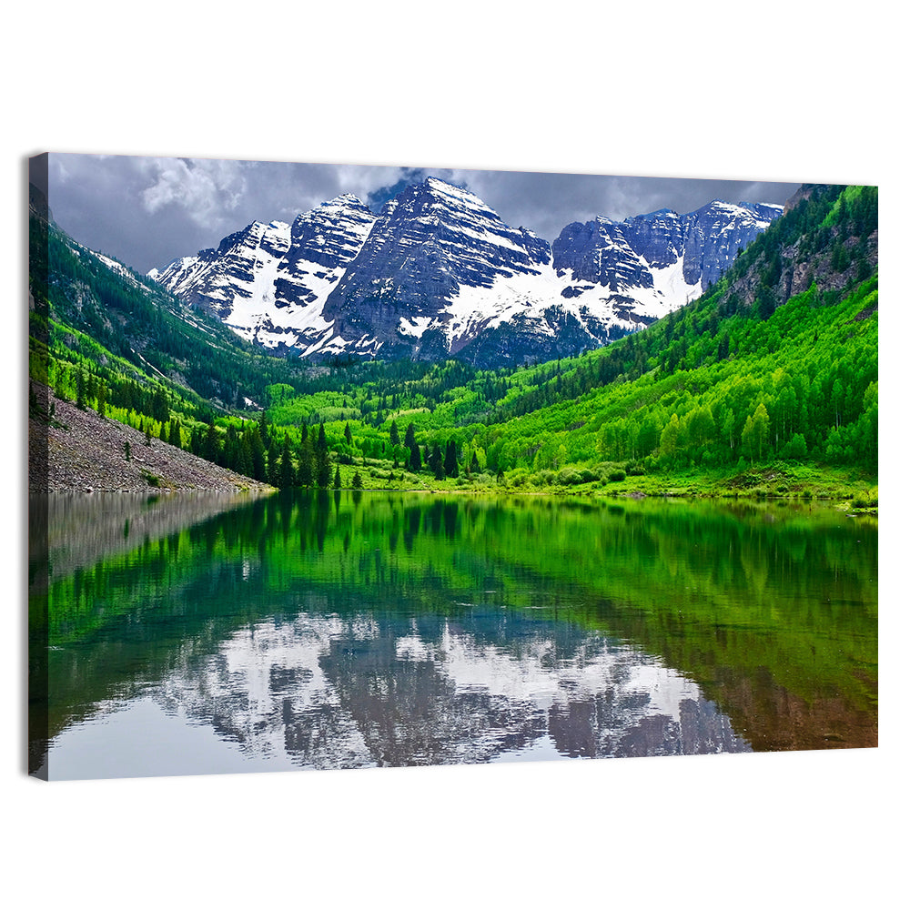 Maroon Bells, Aspen Colorado Wall Art, canvas print, landscape