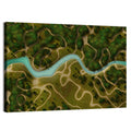 Winding River Trail Aerial Wall Art