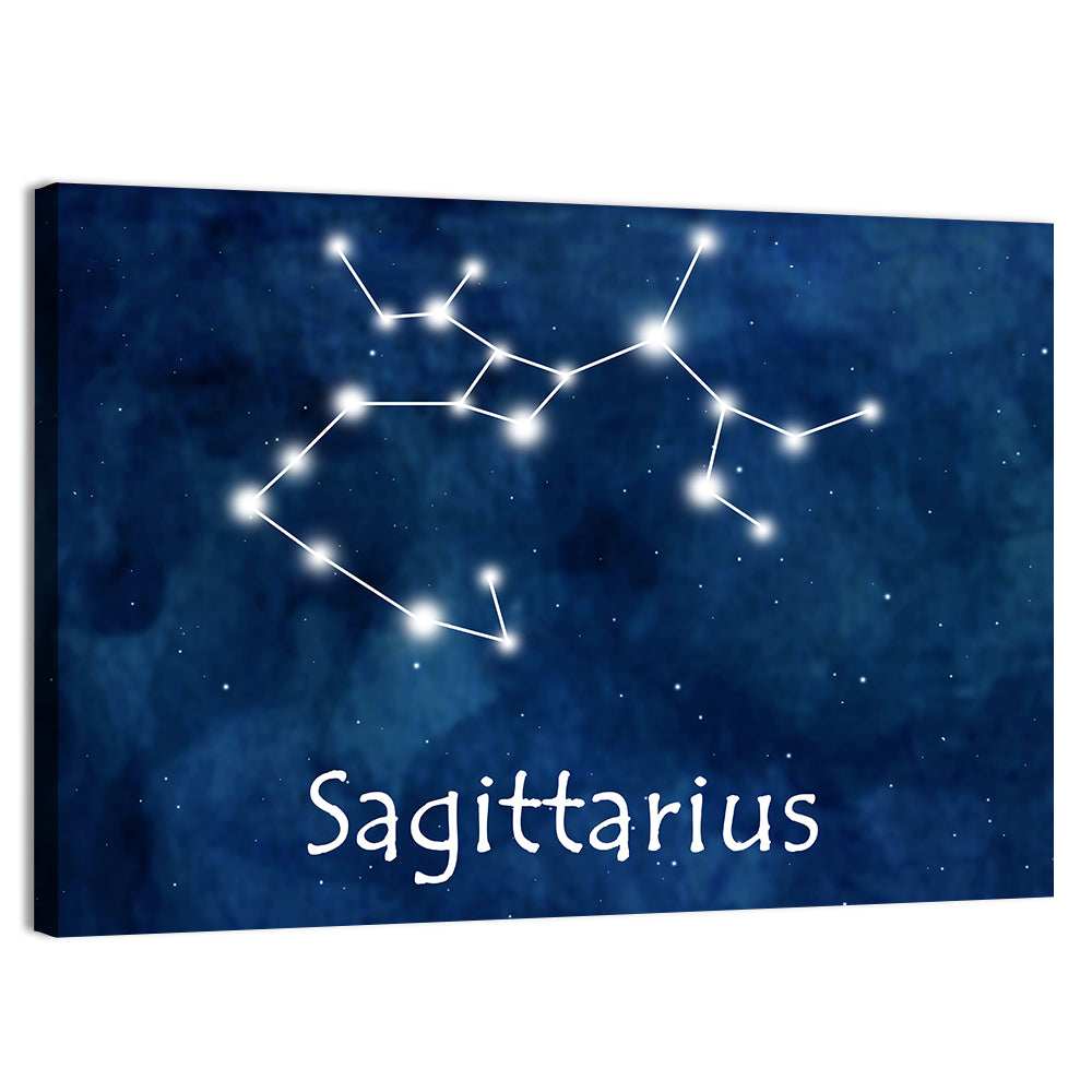 Sagittarius Constellation Wall Art