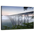New River Gorge Bridge at Dusk Wall Art
