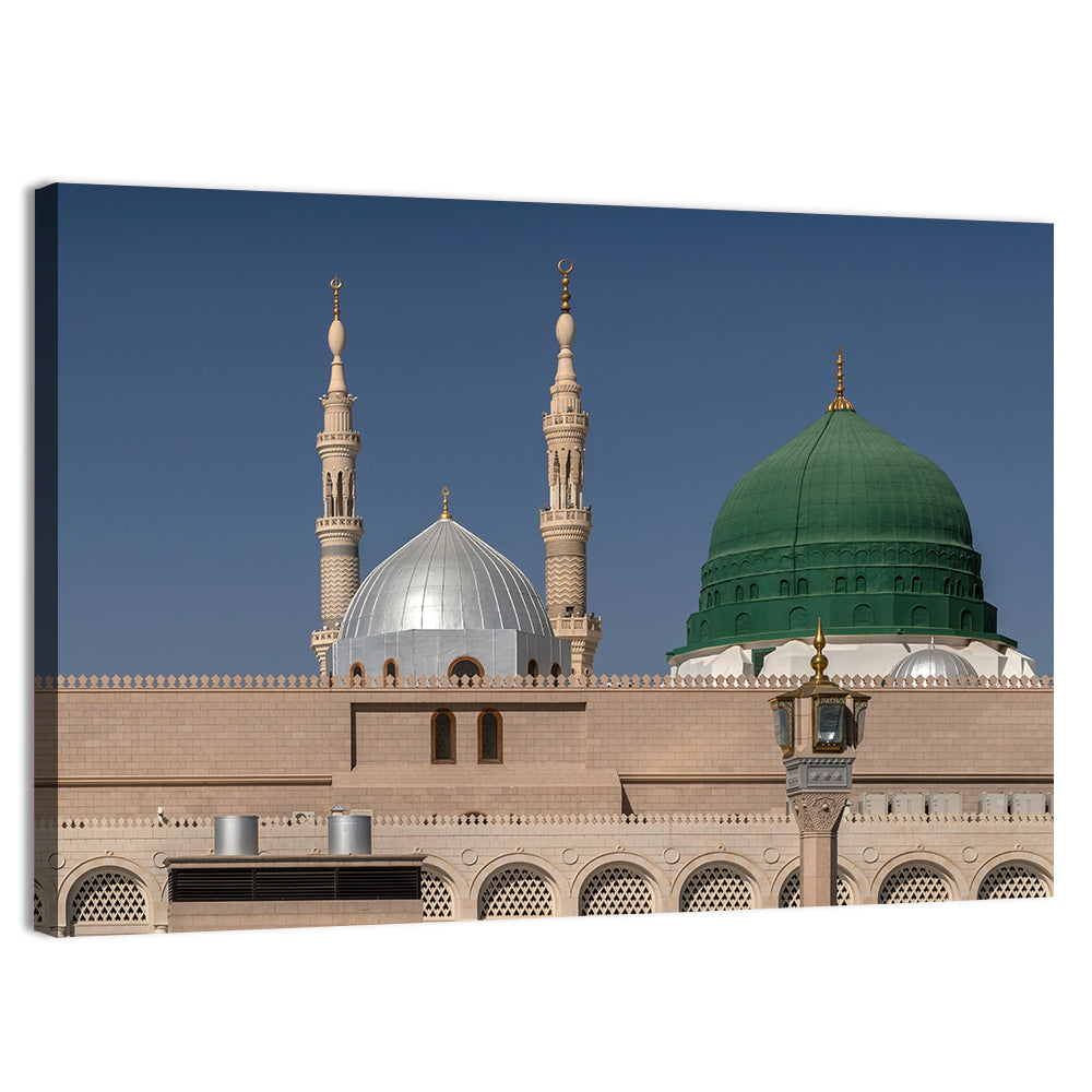 Green Dome of Al-masjid An-nabawi Wall Art