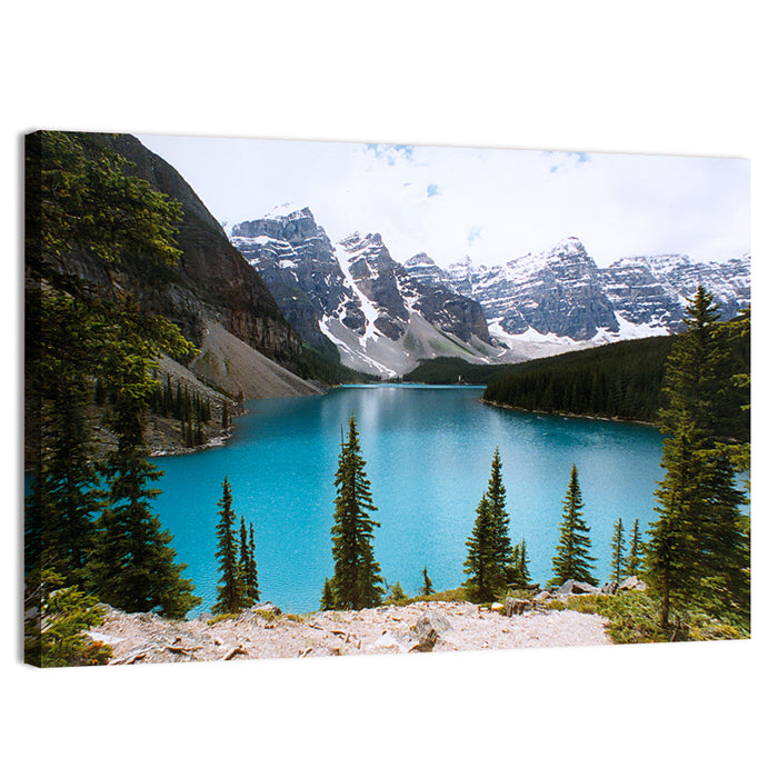 Moraine Lake, Canada Wall Art as a canvas print
