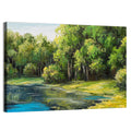 Tranquil Forest Lake Wall Art