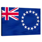 Cook Islands Flag Wall Art
